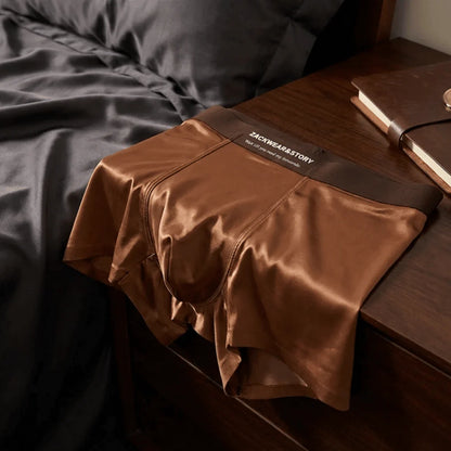 Luxury Ice Silk Boxers For Men