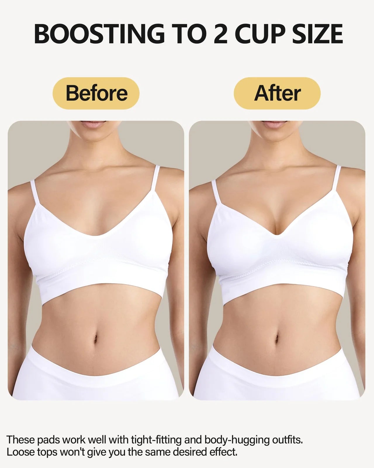 FlawlessLift™ - Double-Sided Sticky Bra Inserts