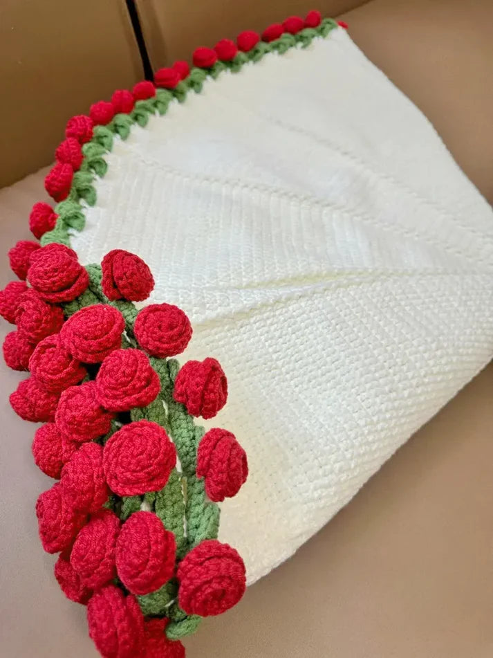 BloomKnit™ DIY Bouquet Blanket (Diameter 80 cm/ 31.5 inches)