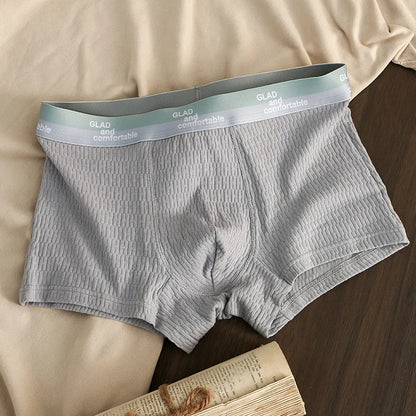 4 PCS - Pure Cotton -Men's Underwear