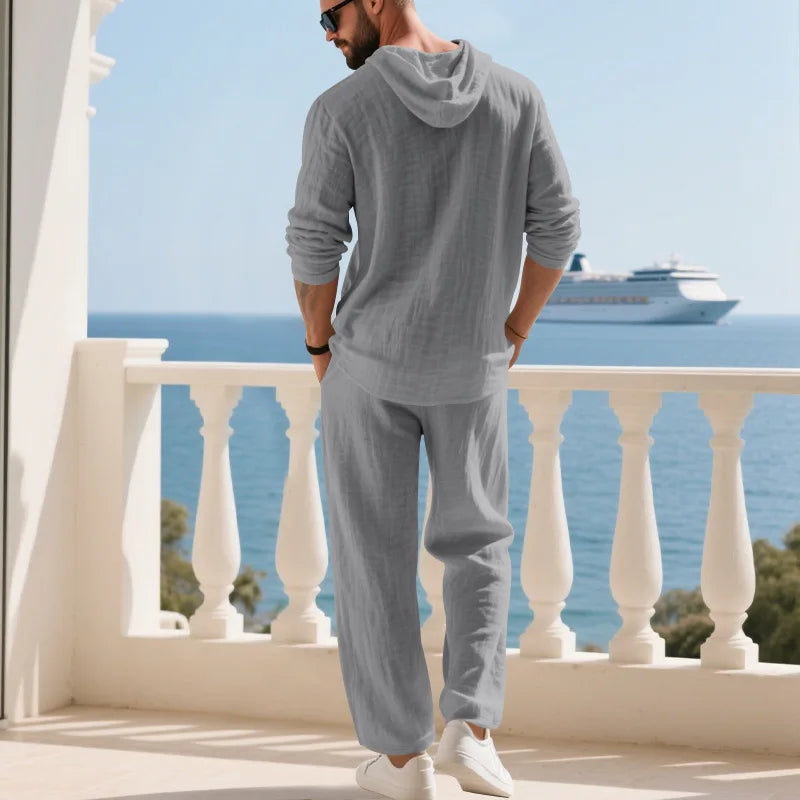 Coastal Hooded Linen Set™