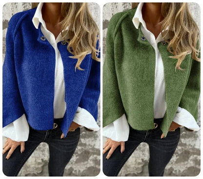 Wool Blend Short Coat