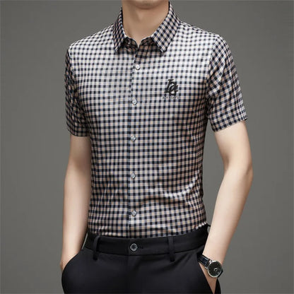 D&Gent™ Non-Iron Plaid Shirt