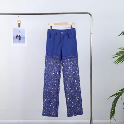 LaceFlow™ Plus Size Summer Jeans