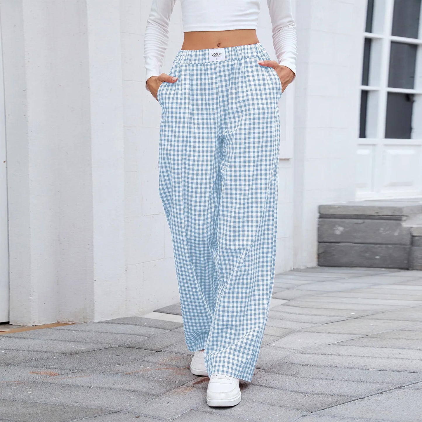 PlaidEase™ Women’s Cotton Cargo Pants