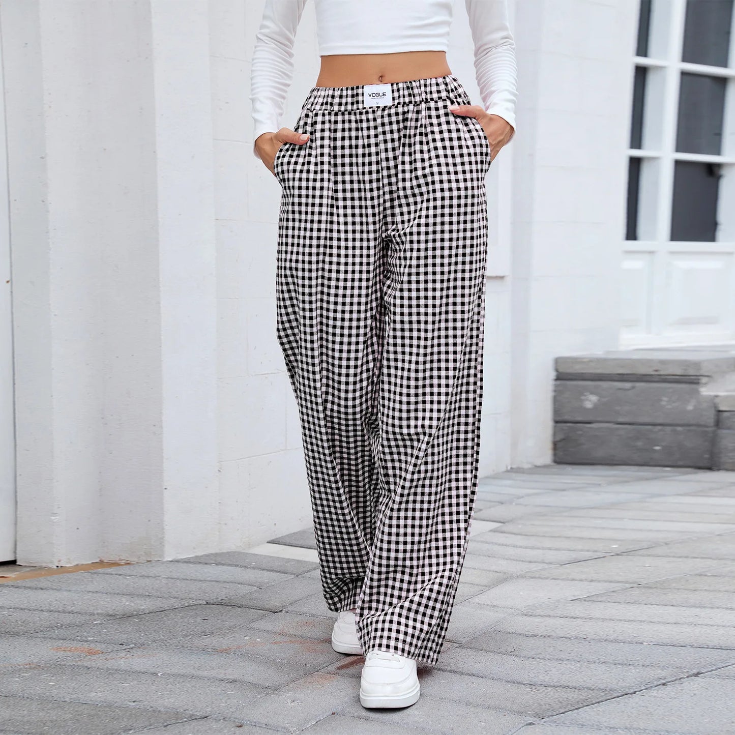 PlaidEase™ Women’s Cotton Cargo Pants