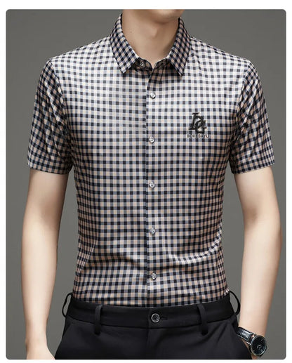 D&Gent™ Non-Iron Plaid Shirt