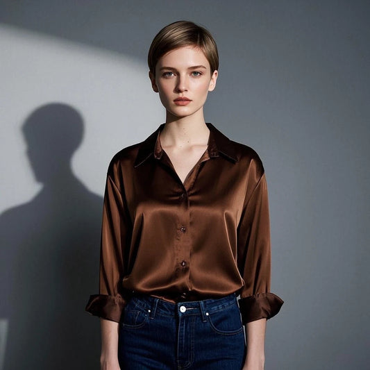 Elegant Satin Blouse
