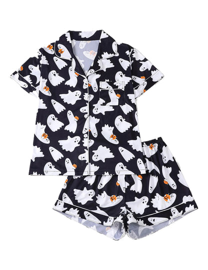 SpookyCozy™ Women’s Halloween Pajama Set (2-Piece)
