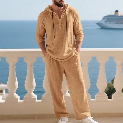Coastal Hooded Linen Set™