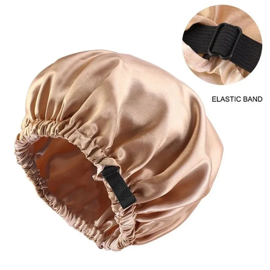 Satin Elastic Hair Cap