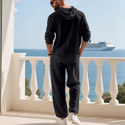 Coastal Hooded Linen Set™