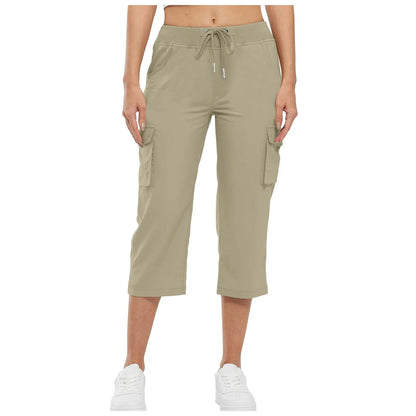 Breezefit™ Women’s Button Pocket Capri Pants