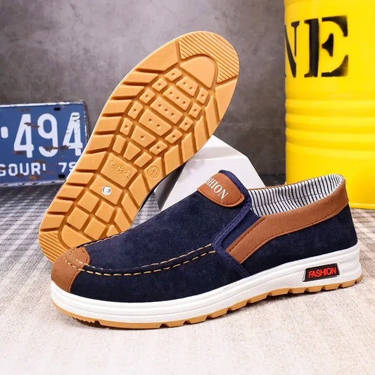 StrideEase™ Plus-Size Loafers for Men