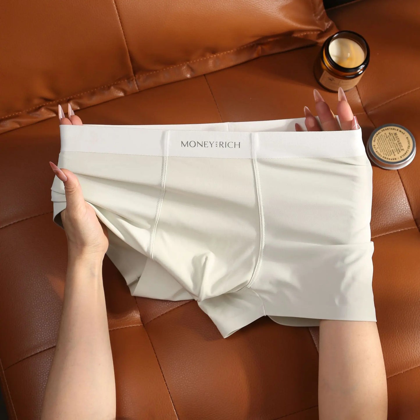 4PCS-Money Rich™ Ice Silk Underwear