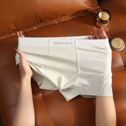 4PCS-Money Rich™ Ice Silk Underwear