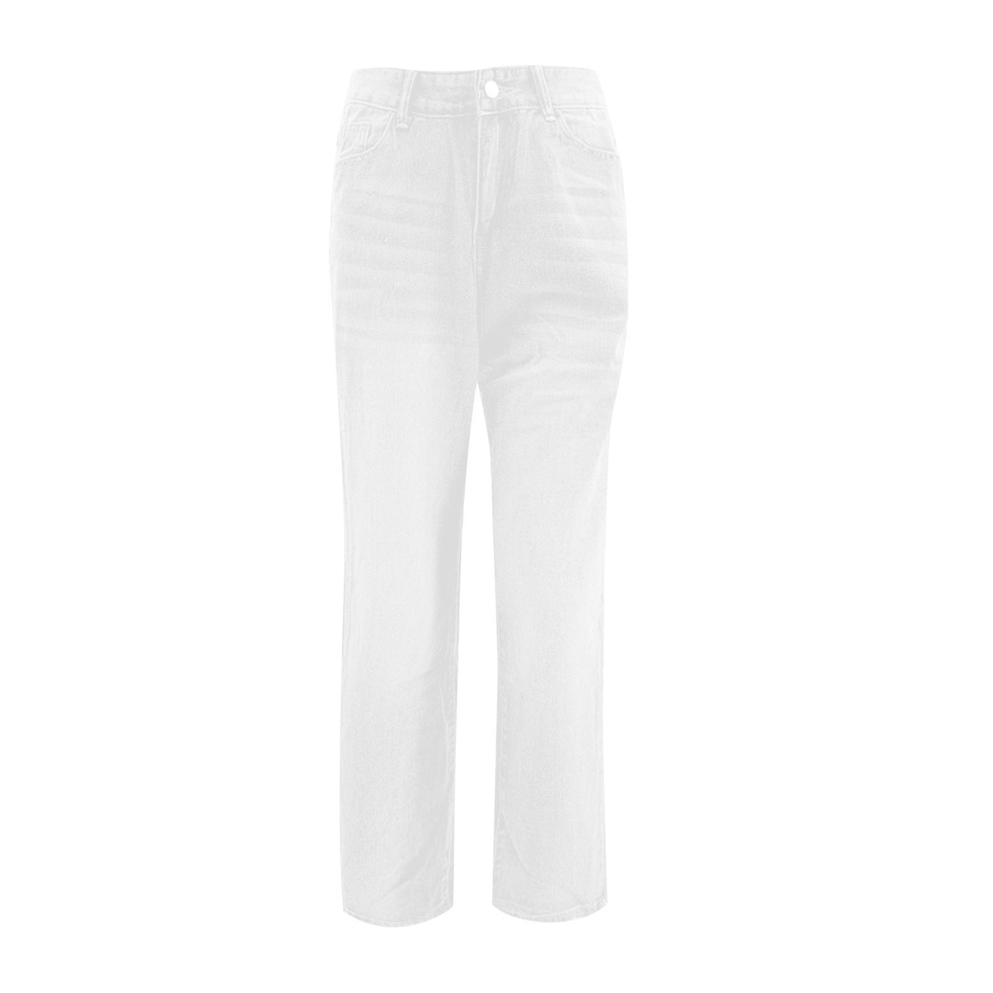 High-Waist Wide Leg Jeans