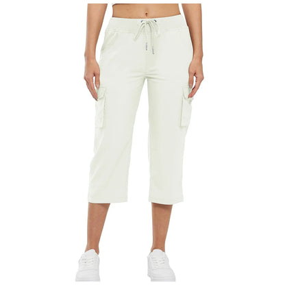 Breezefit™ Women’s Button Pocket Capri Pants