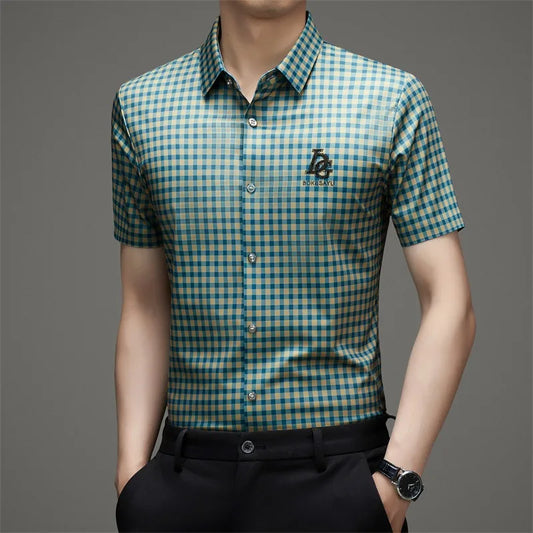 D&Gent™ Non-Iron Plaid Shirt