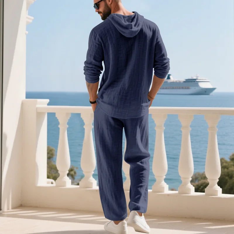 Coastal Hooded Linen Set™