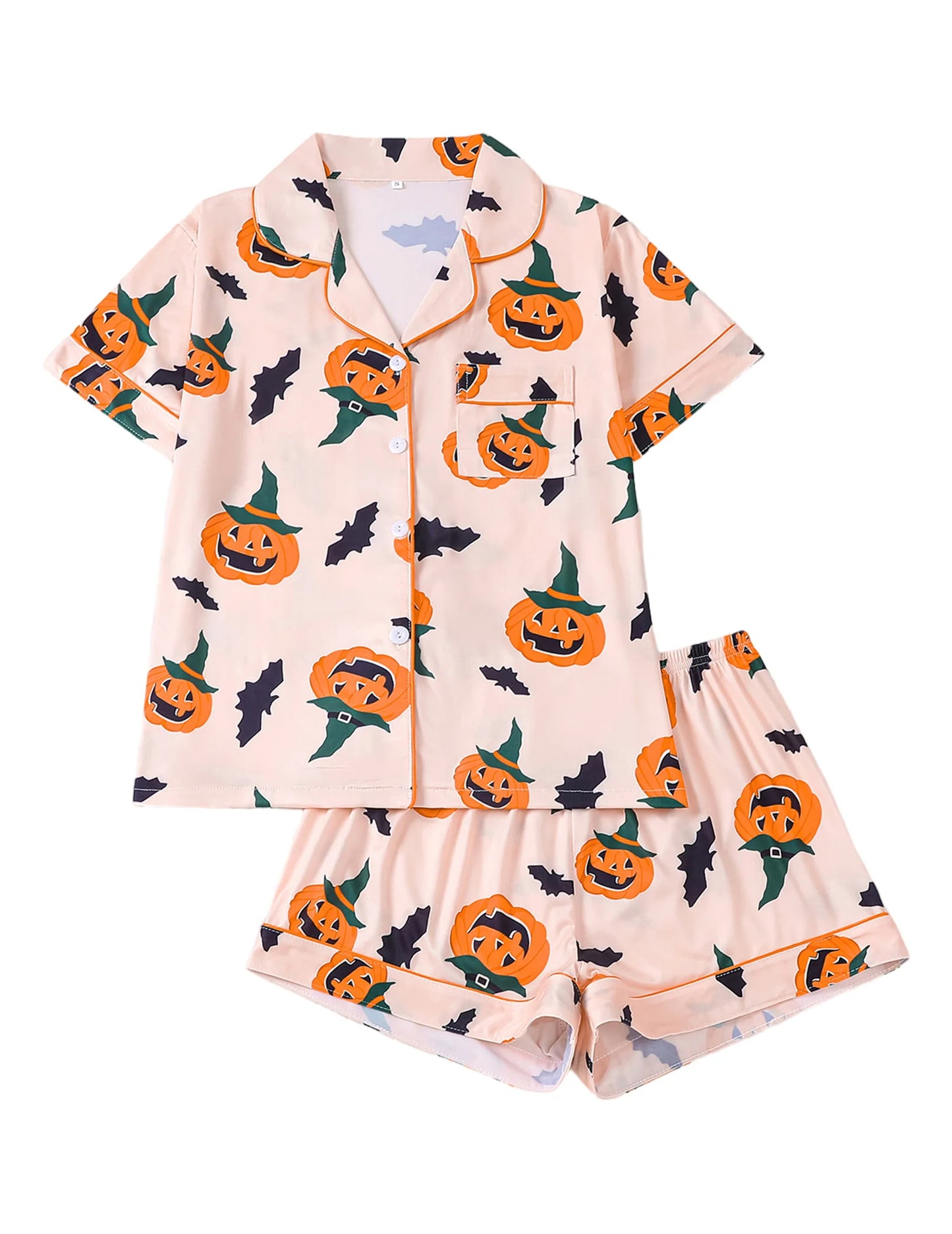 SpookyCozy™ Women’s Halloween Pajama Set (2-Piece)