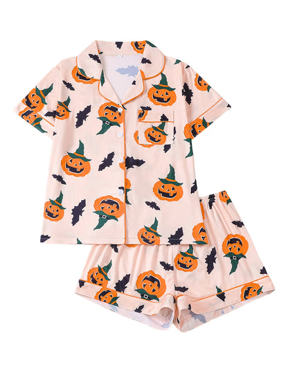SpookyCozy™ Women’s Halloween Pajama Set (2-Piece)