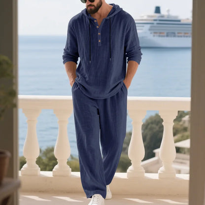 Coastal Hooded Linen Set™