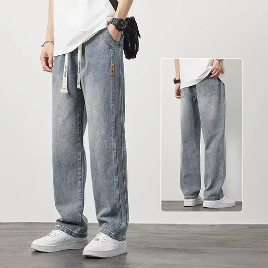Men's Vintage Loose Straight Jeans