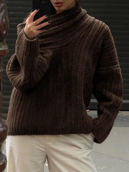 Sleek One-Shoulder Knit™