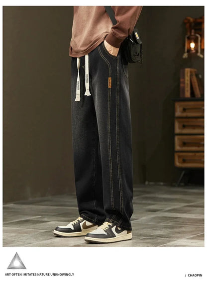 Men's Vintage Loose Straight Jeans