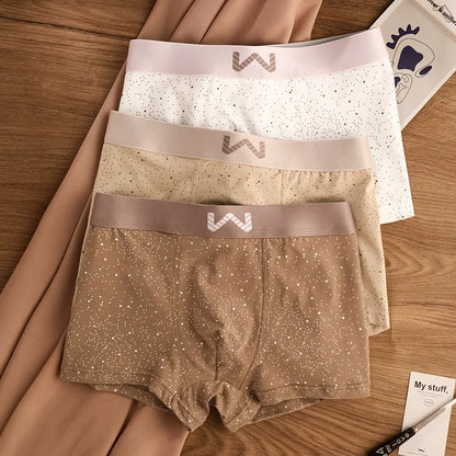 4 PCS SkyPrint Cotton Boxers