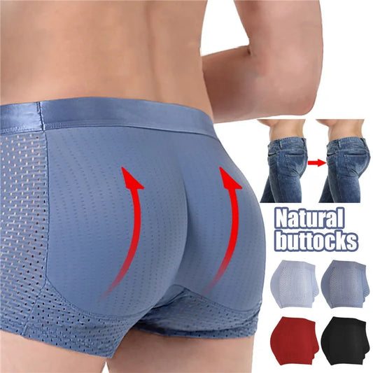 Men’s Shapewear Padded Shorts