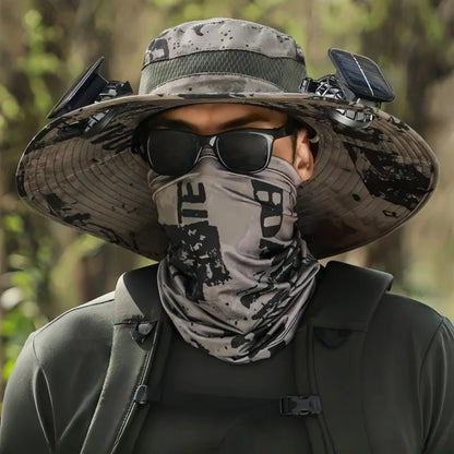 SolarCooler™ – Dual-Powered Fan Hat