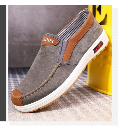 StrideEase™ Plus-Size Loafers for Men