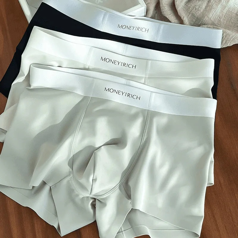 4PCS-Money Rich™ Ice Silk Underwear