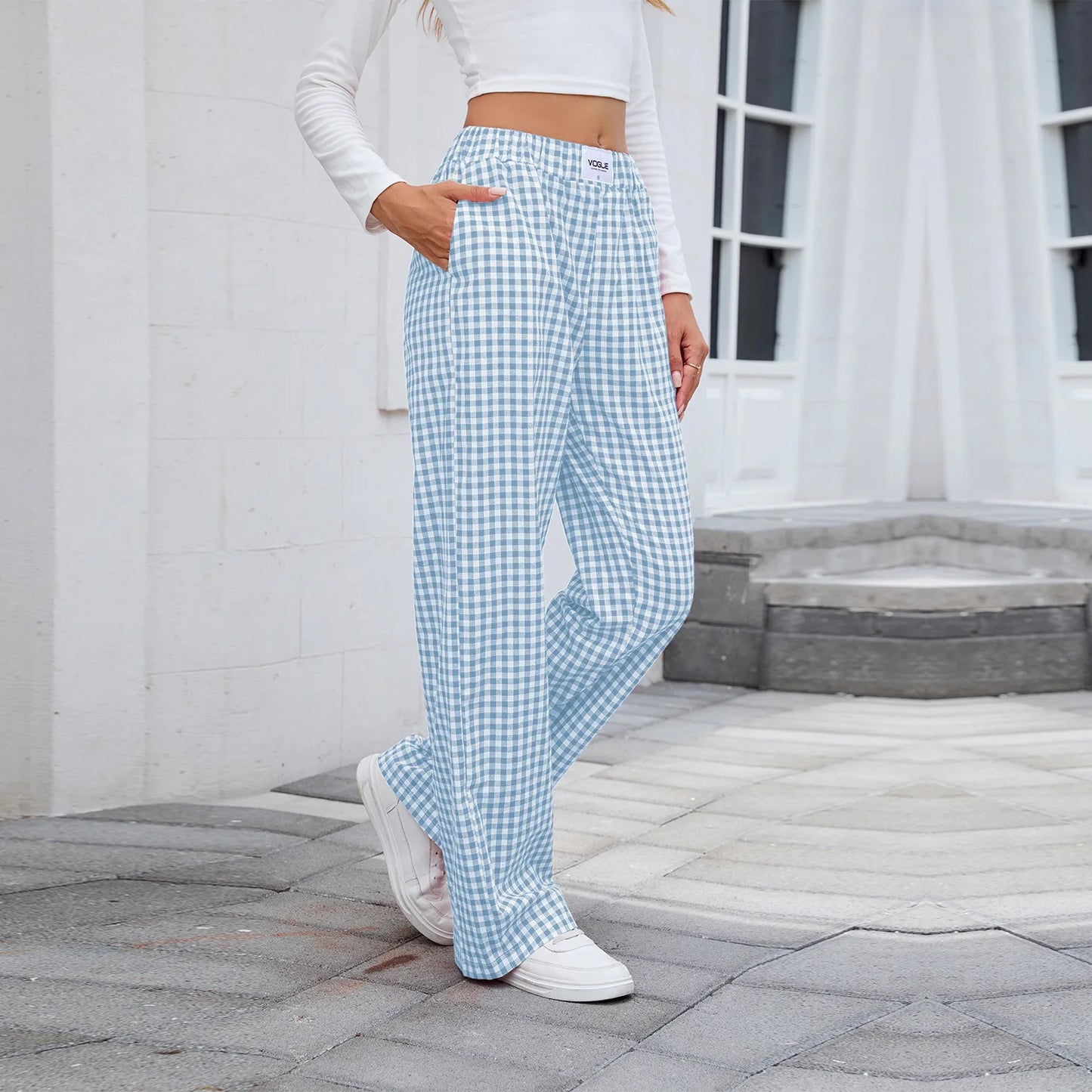 PlaidEase™ Women’s Cotton Cargo Pants