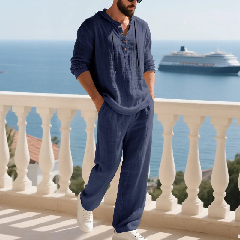 Coastal Hooded Linen Set™