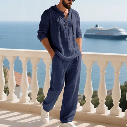 Coastal Hooded Linen Set™