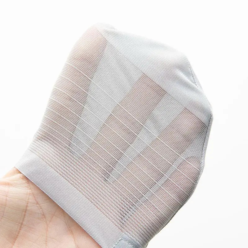 5 Pairs Men’s No-Show Ice Silk Summer Socks