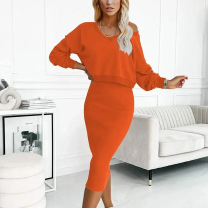 CozyLuxe™ Knit Skirt Set