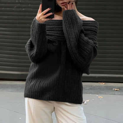 Sleek One-Shoulder Knit™