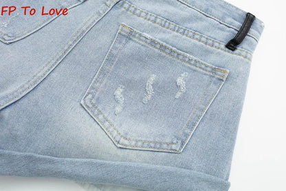 HottieFlex™ Denim Shorts