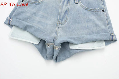 HottieFlex™ Denim Shorts