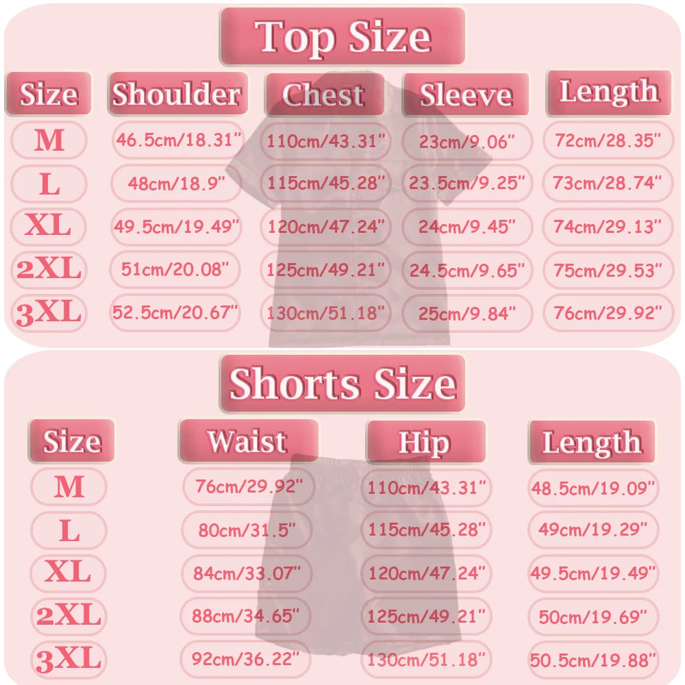 Luxury Ice Silk Pajama Set