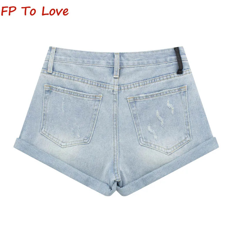 HottieFlex™ Denim Shorts