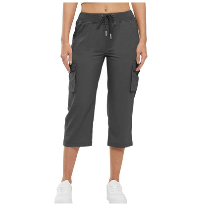 Breezefit™ Women’s Button Pocket Capri Pants