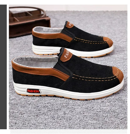 StrideEase™ Plus-Size Loafers for Men