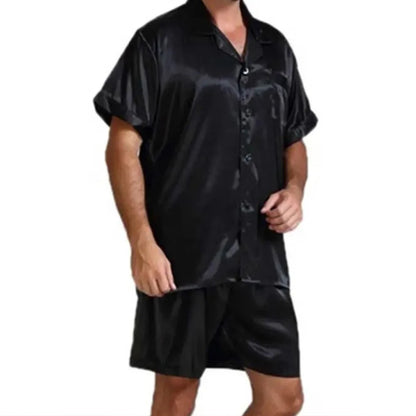 Luxury Ice Silk Pajama Set