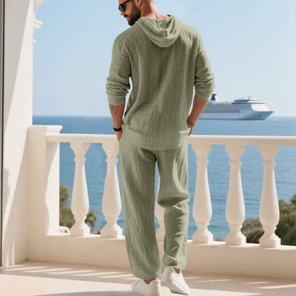 Coastal Hooded Linen Set™