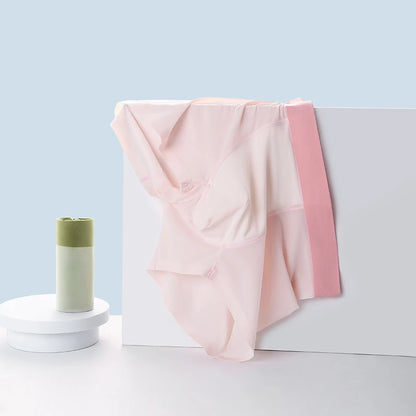 4 PCS Thin Ice Silk Underwear